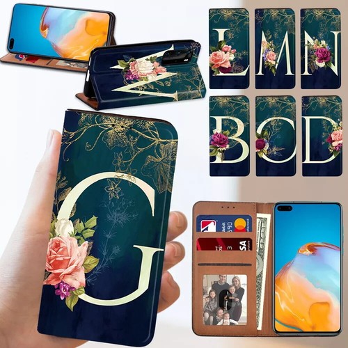 Printed leather wallet book - printed,
