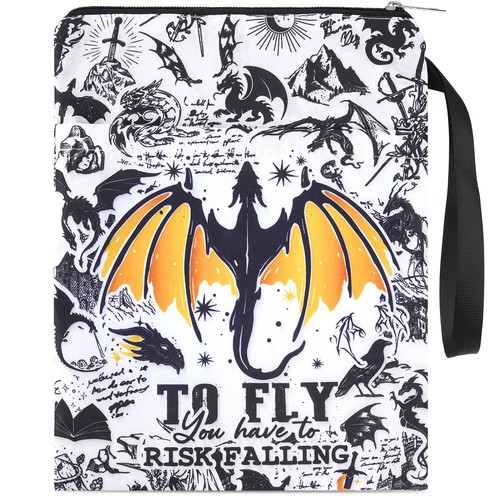 4th wing book sleeve dragon - wing,