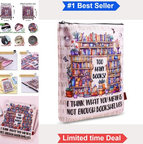 Book sleeve for women - book, 11x8.5
