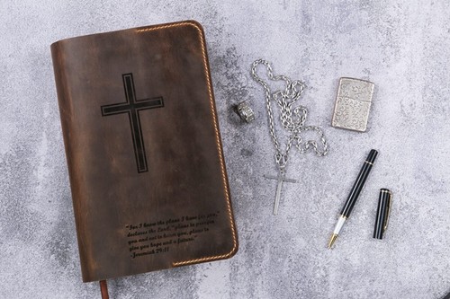 Personalized leather cover for - leather,