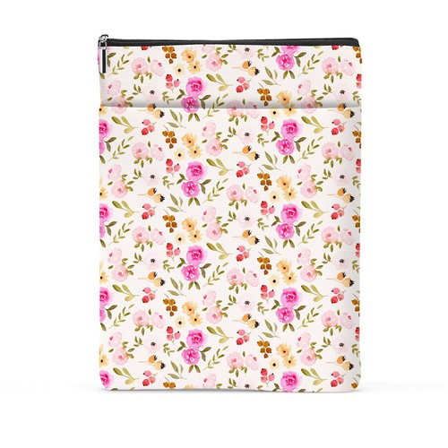 Watercolor floral pattern - pattern, book