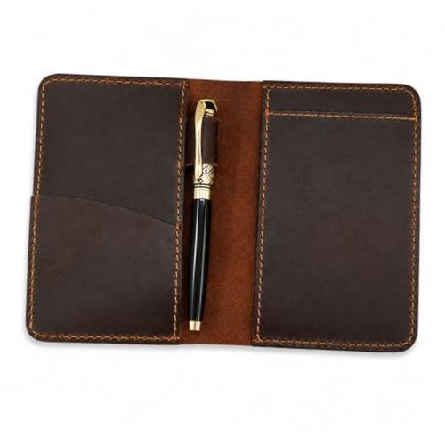 Refillable leather top bound - refillable,