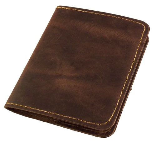 Leather pocket notebook - pocket,