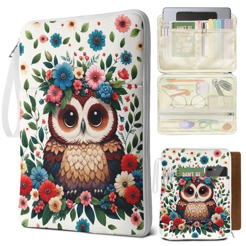 Qrziqrz owls book sleeve - owls,