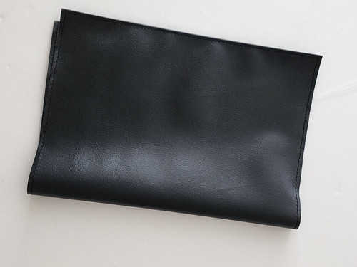 Book cover faux black - book,