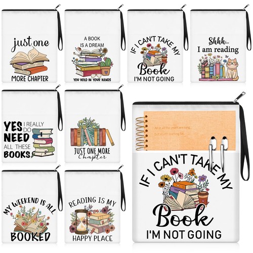Book club gifts - book, pouch