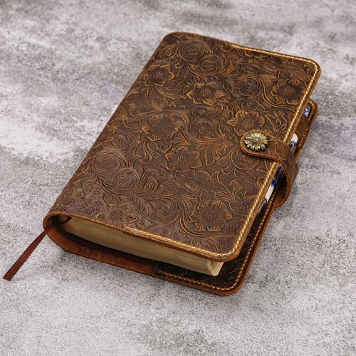Leather kjv holy - holy, cover