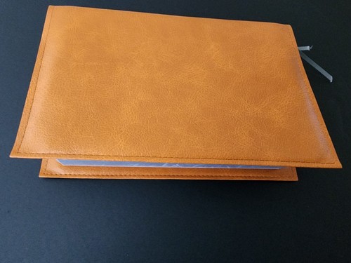 Book cover faux leather - cover,